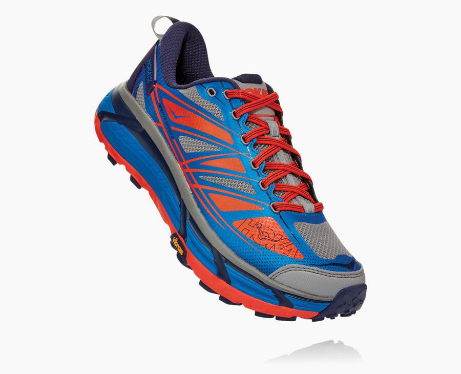 Zapatillas Trail Hoka One One Hombre - Mafate Speed 2 - Azules - WGO869503